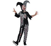 Costume bambino Horror Jester boy, 8-10 anni