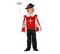 Costume Bambino Moschettiere Spadaccino I 3 Moschettieri 7-9 ANNI