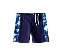 Costume Bambino Ragazzo, Costume Bambino Mare, Custome da Bagno, 1 Pezzi (IT, età, 8 Anni, 9 Anni, Regular, Blu)