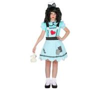 Costume bambola per bambini - taglia 11-13 anni - 158 cm - halloween