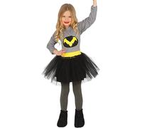 COSTUME BAT GIRL PIPISTRELLO, TAGLIA 7-9 ANNI