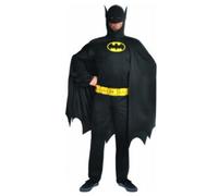 Costume batman licenza warner bros - taglia adulto