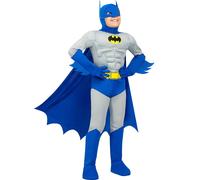 Costume Batman: The Brave and the Bold deluxe per bambino (Ufficiale Warner