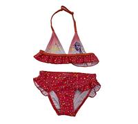 Costume Bikini Disney Frozen II, Elsa, Costume Due Pezzi da Mare Bambina 4/8 Anni, Rosa
