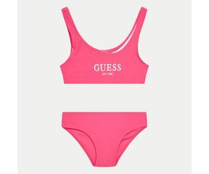 Costume Bikini Guess Fascia Logo Contrasto Bimba