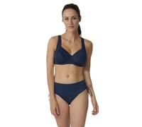 Costume Bikini Triumph Ferretto Senza Imbottitura Slip Fianco Medio Mix Match W Blu 3607 Taglia 50 Coppa E