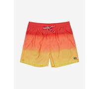 Costume Billabong All Day Fade Layback 16 Inch rosso arancione giallo - XL