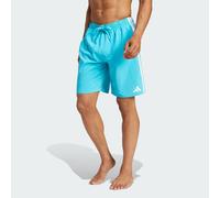 Short da nuoto 3-Stripes 8-Inch Lucid Cyan / White S