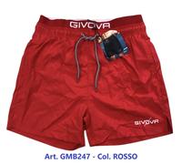COSTUME-BOXER da MARE Uomo "GIVOVA" COULISSE ed ELASTICO-TASCHE-Retina interna