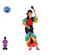 Costume brasiliana bambina vestito ballerina samba rumba cubana carnevale