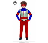 Costume capitan Henry supereroe bambino danger