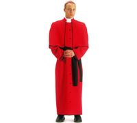Costume cardinale adulto in busta con gancio