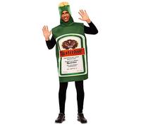 Costume Carnevale Adulto Bottiglia Masterdeer Taglia Unica