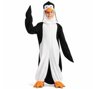 Costume Carnevale Bambino Pinguino Madagascar 1-2 Anni Animale Travestimento