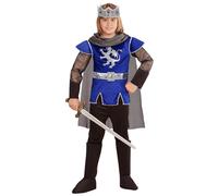 COSTUME CARNEVALE BAMBINO '' RE ARTU' '' TAGLIA 5/7 ANNI