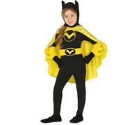 Costume carnevale Batgirl vestito GUIRCA bambina Super eroina Batman donna nero