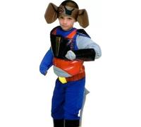 COSTUME CARNEVALE BIKER MICE VINTAGE BAMBINO GIOCHI PREZIOSI