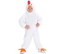 Costume Carnevale Bimbo, Bimba Pulcino Bianco o Giallo PS 22723