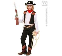 COSTUME CARNEVALE COWBOY TAGLIA 11/13 ANNI