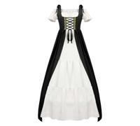 Costume Carnevale Donna Costume Dama Medievale Donna Vichinga Xl Vestiti Carnevale 800 Taglie forti Fata Vestito Rosso Vestiti Vestito Lungo Principessa Curvy Di Adulta Gotico Abito Befana Fatina