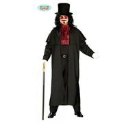 Costume Carnevale Donna Da Lord Vampiro Vestito Halloween Dracula Travestimento