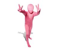 Costume Carnevale Halloween Tuta Morphsuit Rosa - Ufficiale - Bambino