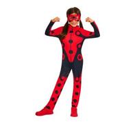 Rubies Costume ufficiale Zag America Miraculous Ladybug per bambini, taglia 9-10 anni