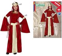costume carnevale medievale dama medioevo bambina
