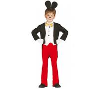 Costume carnevale Mickey Mouse vestito Guirca bambino topolino ratoncito