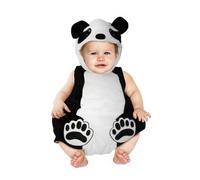 Costume carnevale panda saccotto neonato 6-12 mesi - carnaval queen