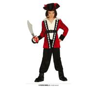 FIESTAS GUIRCA- Bambini Accessori Goditi, Colore Rosso, Bianco, Nero, 14-16 Años, 77348