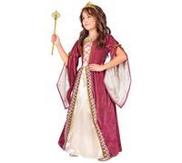 COSTUME CARNEVALE PRINCIPESSA MEDIEVALE 4/5 ANNI WIDMANN