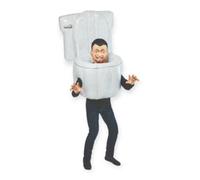 Rubies Costume Skibidi Toilet per bambino e bambina, Abito WC gonfiable e maschera, Licenza Ufficiale, Taglia Unica per Carnevale, feste, cosplay