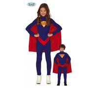 COSTUME CARNEVALE SUPERMAN SUPERHERO BAMBINO VESTITO GUIRCA SUPER HERO EROE