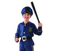 Costume Carnevale Travestimento Poliziotto Bambino Originale Ciao 61208