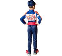 Ciao Hot Wheels tuta pilota Race Team costume travestimento bambino originale (Taglia 5-7 anni) con volante in foam
