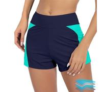 Costume Ciclo Mestruale Donna Elastico Lavabili Costumi Assorbenti per Ciclo Conservatore Flusso Abbondante Pantaloni da Nuoto per Il Periodo Surf Slip del Bikini del Periodo Ragazza Senza Cuciture