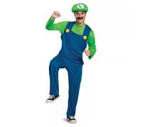 Costume Classico Da Adulto Di Luigi Super Mario Bros.