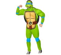 Costume Classico Deluxe Per Adulti Di Leonardo TMNT