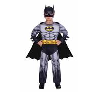 amscan Warner Bros. DC Comics 9906059 - Costume classico da Batman, per bambini, età: 6-8 anni
