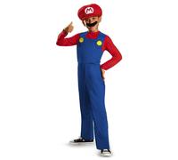 Costume Classico Di Mario Per Bambini Nintendo Super Mario Bros