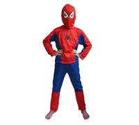 Costume Classico per ragazzi e ragazza, maschera, Oficiale per Carnevale, Halloween, Natale e cumpleanno, Kids Superhero Fancy Dress,Classic Child Costume