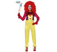 COSTUME CLOWN ASSASSINA IT TG. M 38-40