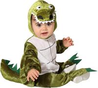 Costume coccodrillo carnevale vestito neonato animale unisex bambino Atosa