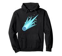 Costume Cometa Blu Ghiaccio Felpa con Cappuccio