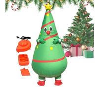 Costume Completo Da Albero Per Natale | Estremamente Divertente E Accattivante,Set Per Cosplay Da Albero Di Natale Gonfiabile Per Adulti - Per Cosplay Eventi Compleanno Teatro Spettacolo Parata Adoles