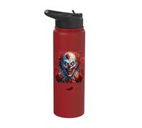 Costume Con Mani Insanguinate E Spruzzi Di Sangue Zombie Stainless Steel Insulated Water Bottle