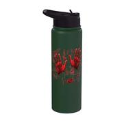 Costume Con Mani Insanguinate E Spruzzi Di Sangue Zombie Stainless Steel Insulated Water Bottle