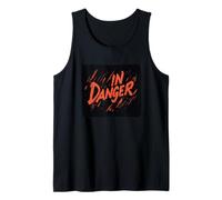 Costume con scritta "Nice In Danger" per uomo e donna Canotta