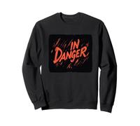 Costume con scritta "Nice In Danger" per uomo e donna Felpa